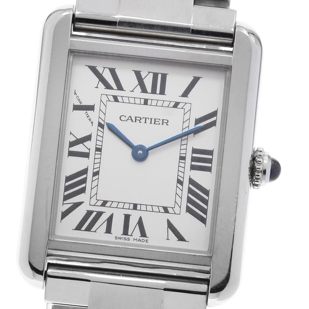 Cartier Tank Solo W5200013 | Silver Dial Used (Fair) Women's watch Buy in Switzerland