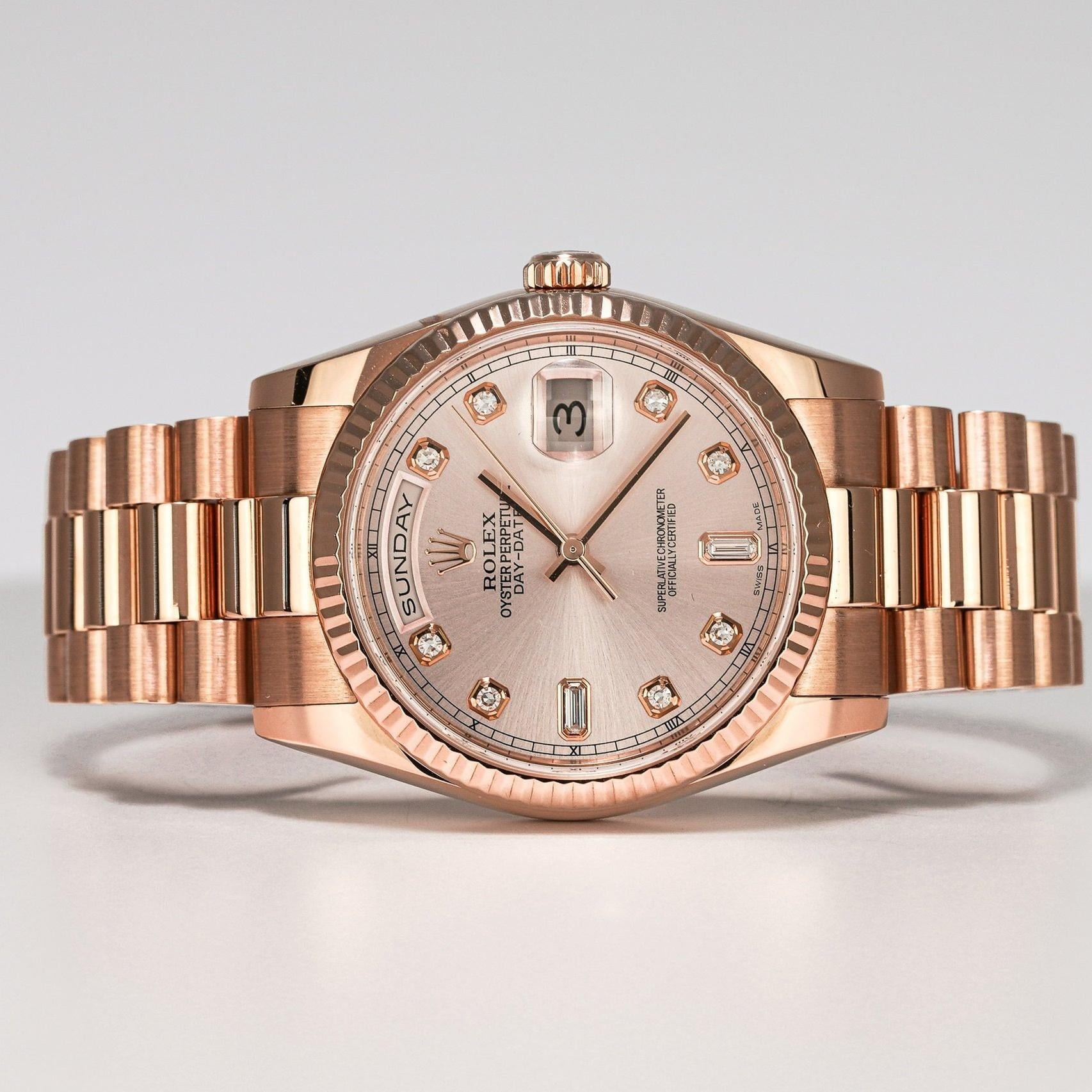Rolex Day-Date 118235 | 36 mm, Used (Very good) — Switzerland