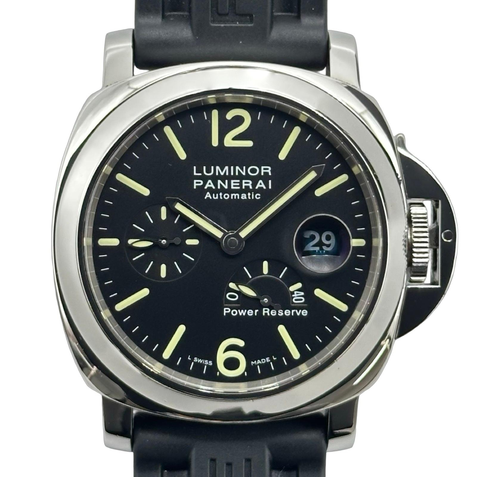 Panerai Luminor Power Reserve PAM00090 | Black Dial Used (Very good) Men's watch/Unisex Buy in Switzerland