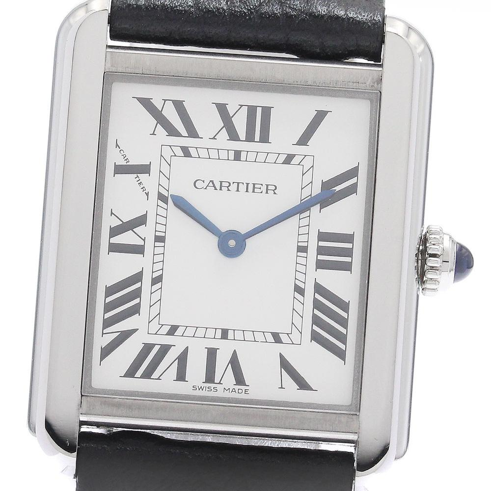 Cartier Tank Solo WSTA0030 | 24 mm, Used (Good) — Switzerland