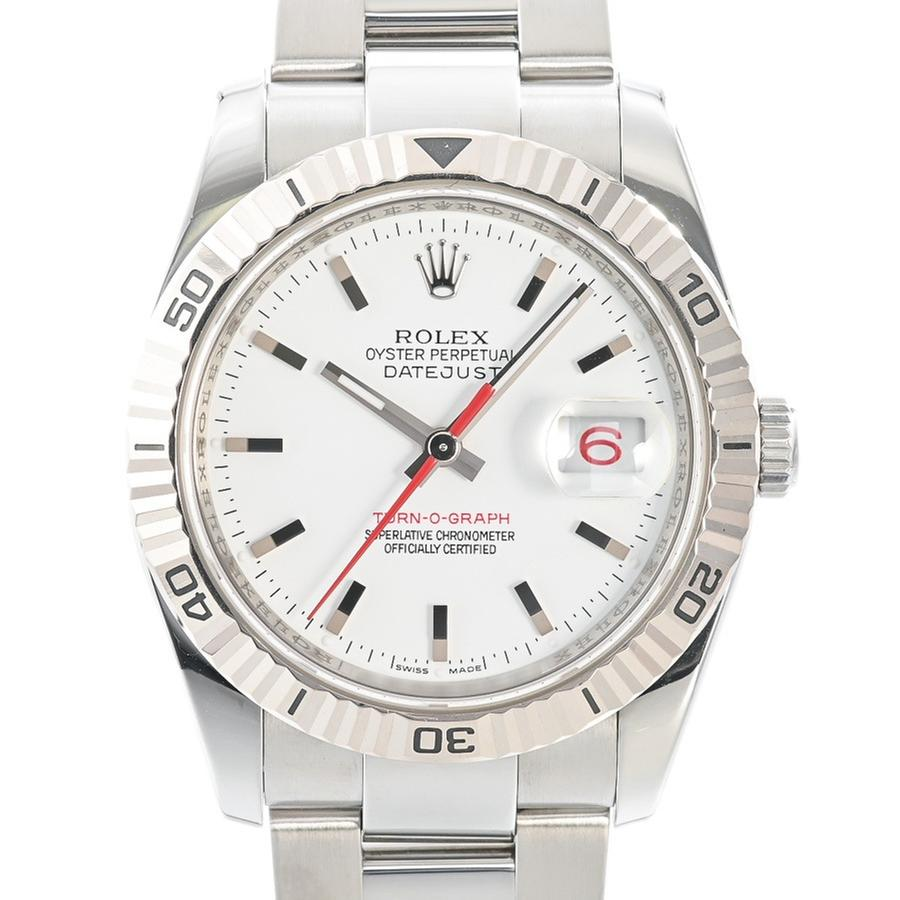 Rolex Datejust Turn-O-Graph 116264 | White Dial Used (Good) Men's watch/Unisex Buy in Switzerland