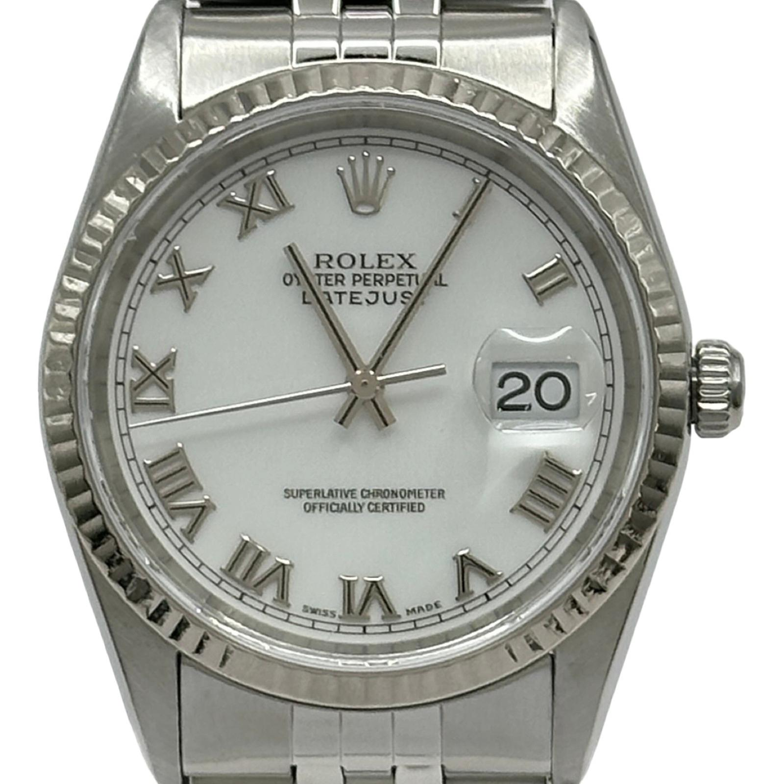 Rolex Datejust 16234 | White Dial Used (Good) Men's watch/Unisex Buy in Switzerland