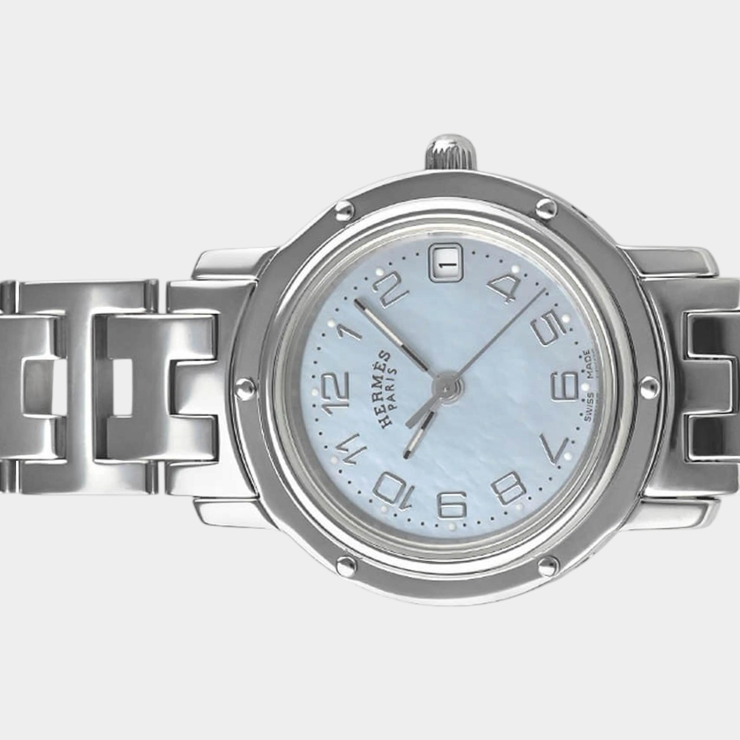 Hermès Clipper CL4.210.213/3796 | Blue Dial Used (Very good) Women's watch Buy in Switzerland