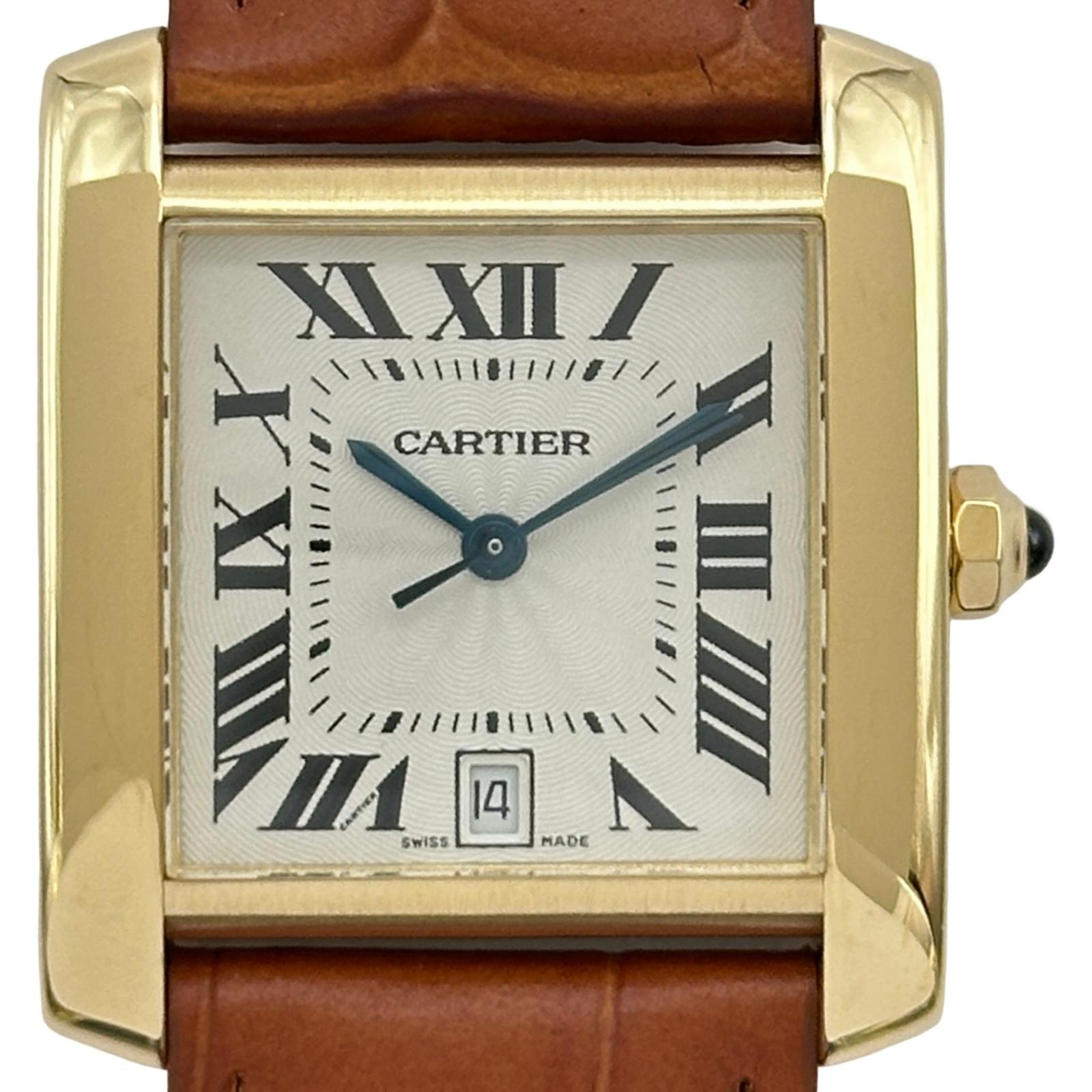 Cartier Tank Française W50001R2 | Silver Dial Used (Very good) Women's watch Buy in Switzerland