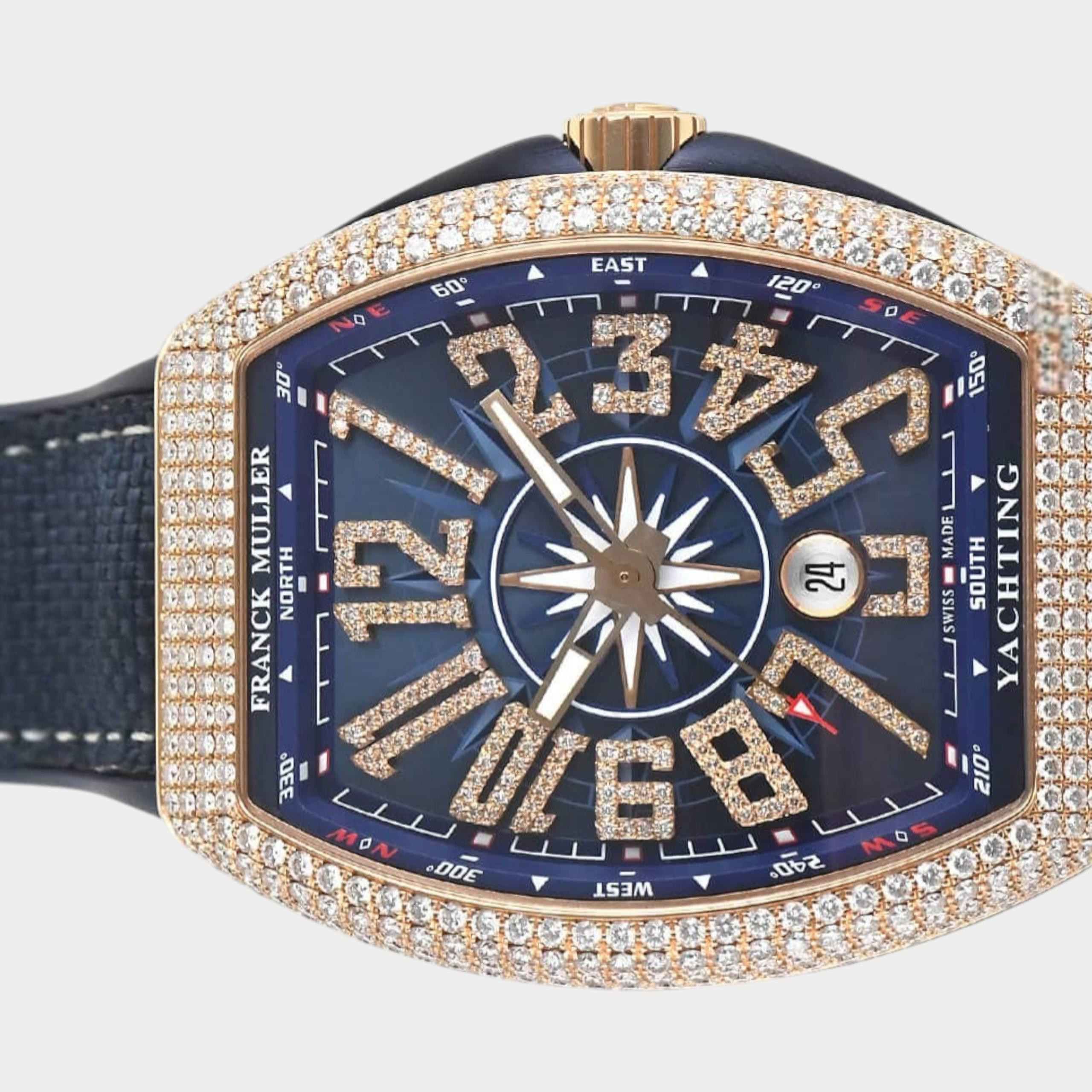 Franck Muller Vanguard V45SCDT D NBR CD YACHTING | 53.7 x 44 mm, Used (Very good) — Switzerland