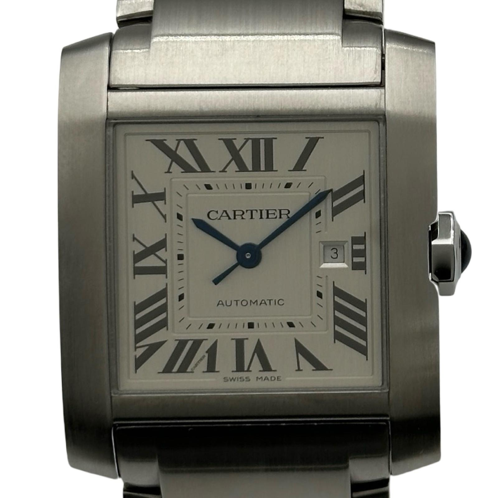 Cartier Tank Française WSTA0067 | Silver Dial Used (Good) Men's watch/Unisex Buy in Switzerland