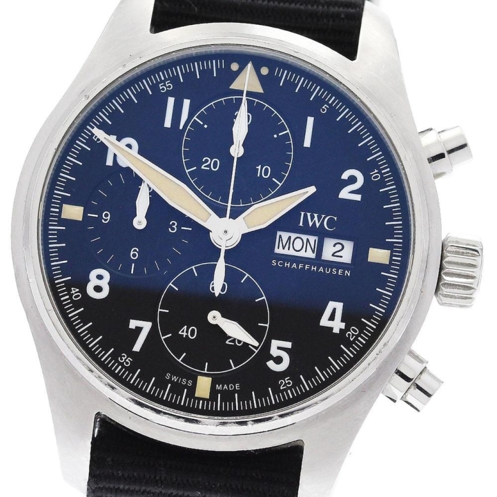 IWC SCHAFFHAUSEN IWC IWC SCHAFFHAUSEN IW387901 パイロットウォッチ スピットファイヤ クロノグラフ デイデイト 自動巻き メンズ_974904