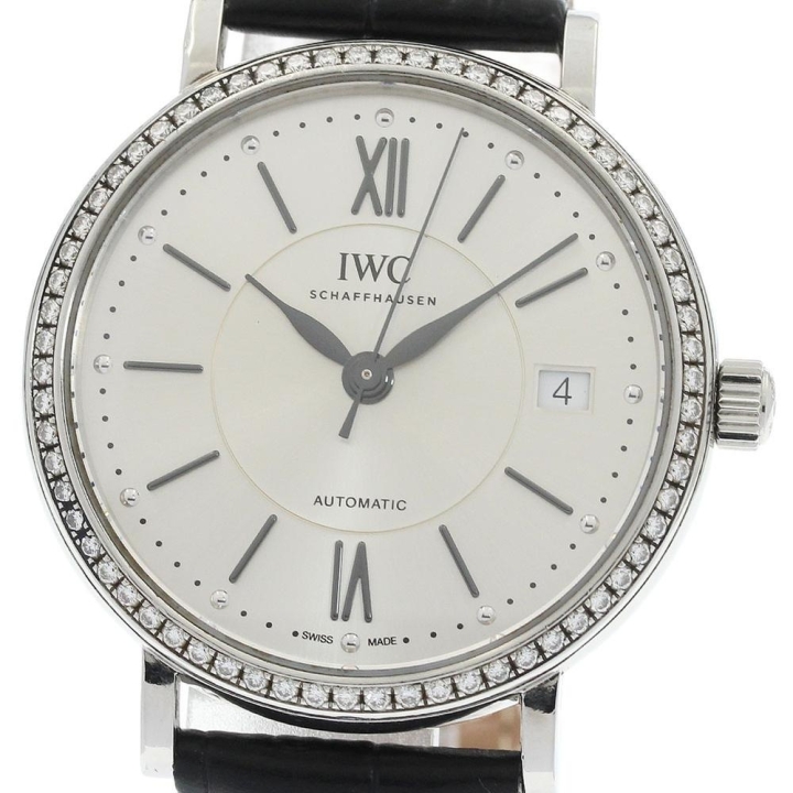 IWC SCHAFFHAUSEN IWC IWC SCHAFFHAUSEN IW458109 ポートフィノ オートマチック37 ダイヤベゼル 自動巻き メンズ_971068