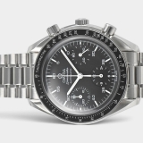 Omega Speedmaster Reduced Chronograph / Steel / Black / 39 mm / Papers / 3510.50