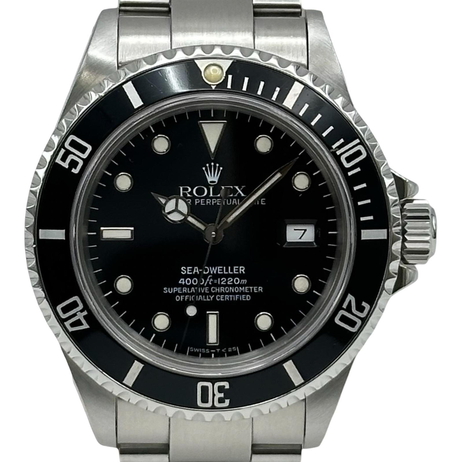Rolex Sea-Dweller 4000 16600 | Black Dial Used (Very good) Men's watch/Unisex Buy in Switzerland