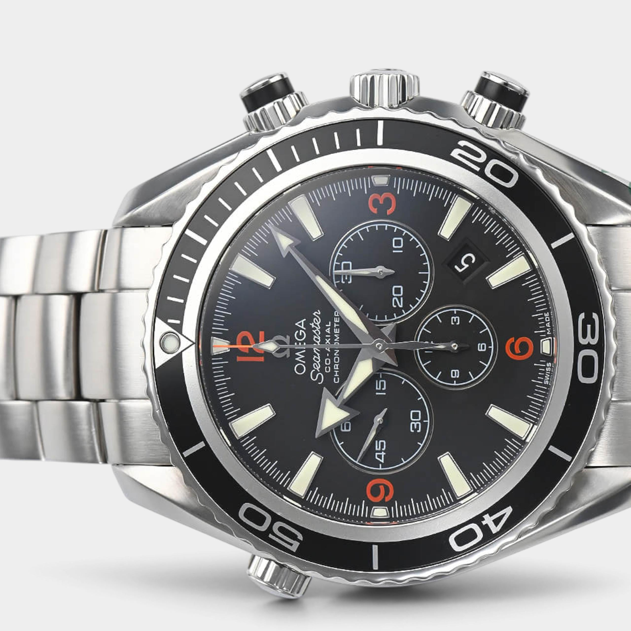 Omega Seamaster Planet Ocean 2210.51 | 45.5 mm, Used (Very good) — Switzerland