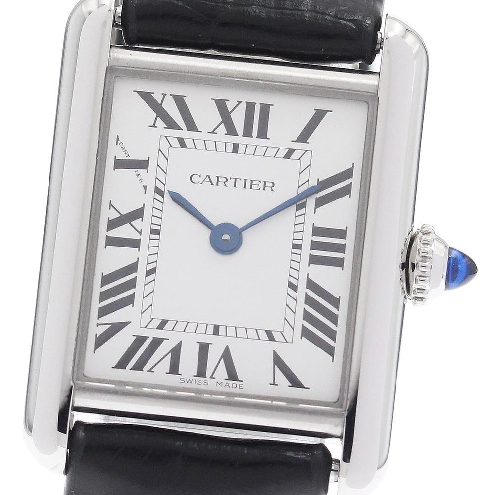 Cartier Tank WSTA0060 | 22 mm, Used (Good) — Switzerland
