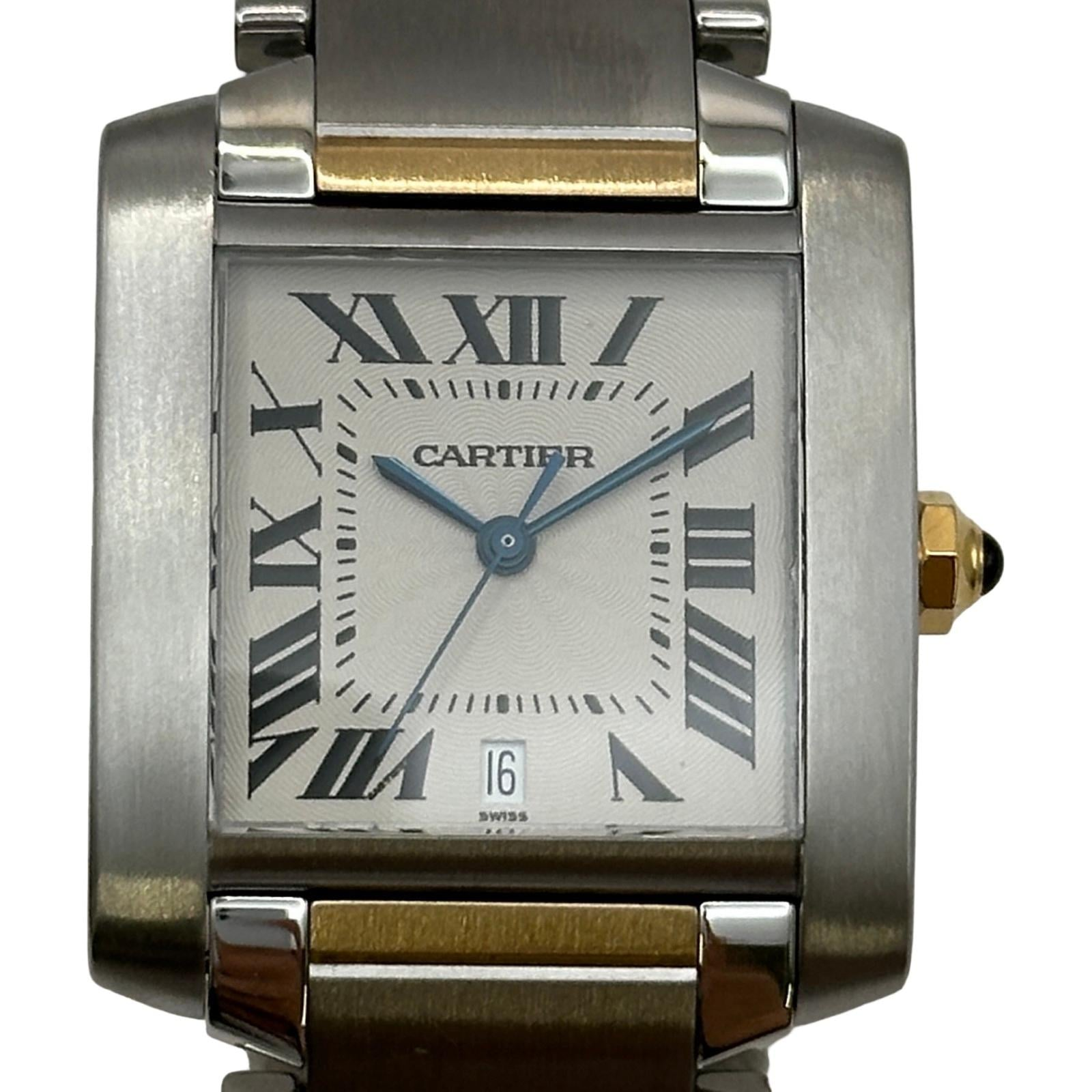 Cartier Tank Française W51005Q4 |  Dial Used (Very good) Women's watch Buy in Switzerland