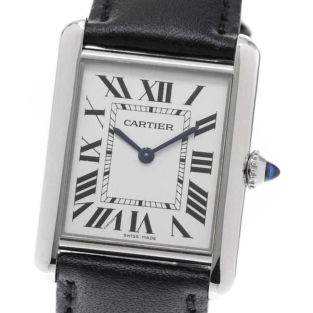 Buy Cartier Tank WSTA0041 | 25.5 mm, Used (Good) — Switzerland
