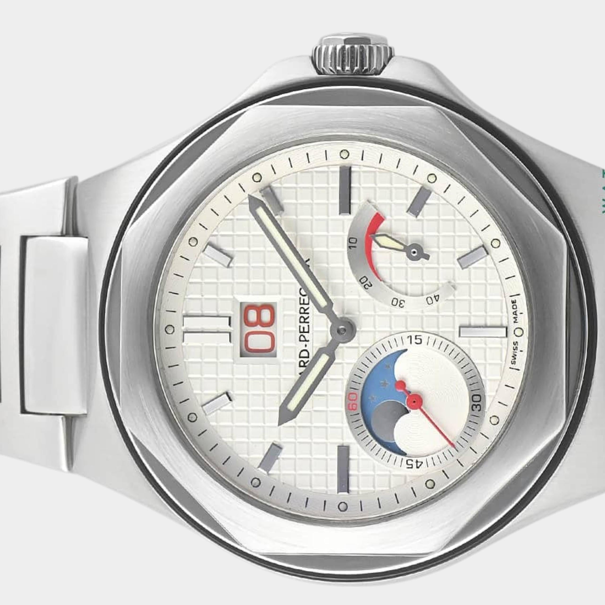 Girard Perregaux Laureato 80185-11-131-11A | 42.6 mm, Used (Very good) — Buy in Switzerland