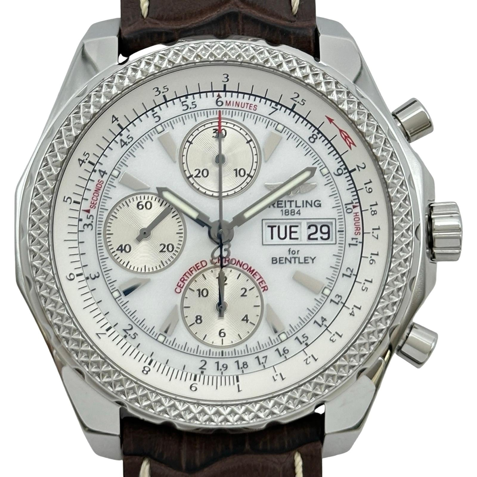 Breitling Bentley GT A13362/A362A75WBA | Silver Dial Used (Good) Men's watch/Unisex Buy in Switzerland