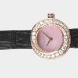 Graf Spiral / Diamonds / Rose gold / 19 mm / Box&Papers / GSP19PGDMPP