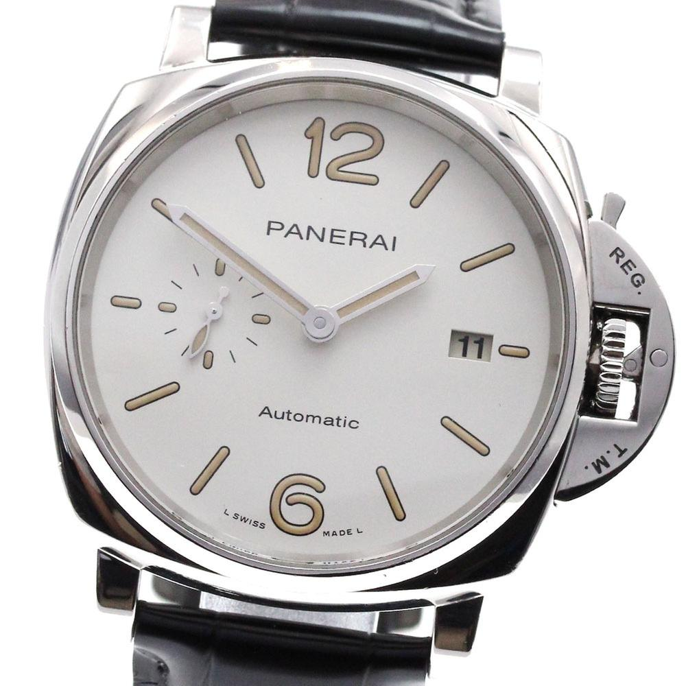 {{ product.brand }} {{ product.attribute.model }} PAM01046 | 42 mm, Used (Fair) — Switzerland