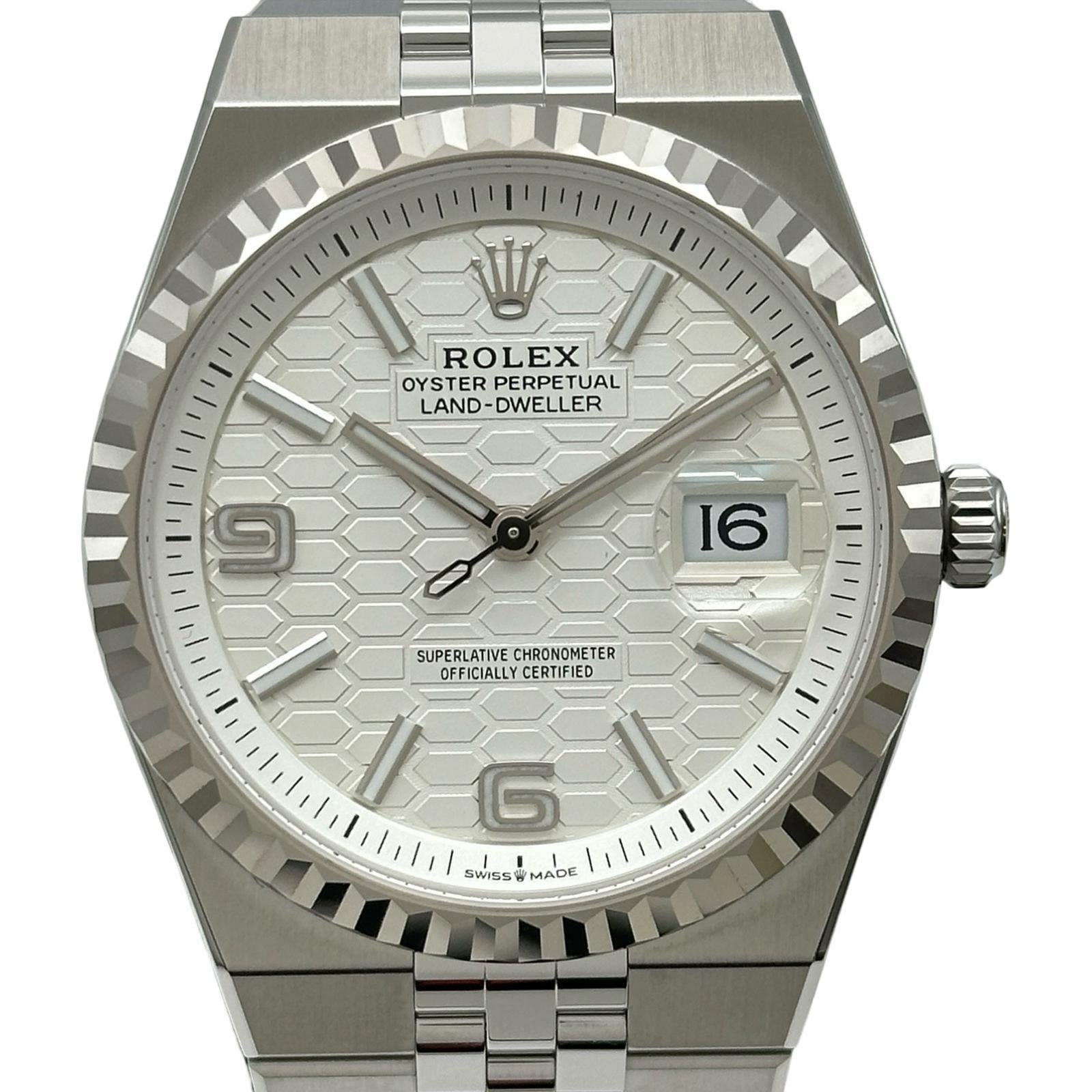 Rolex Land-Dweller 127234 | Silver Dial Used (Very good) Men's watch/Unisex Buy in Switzerland
