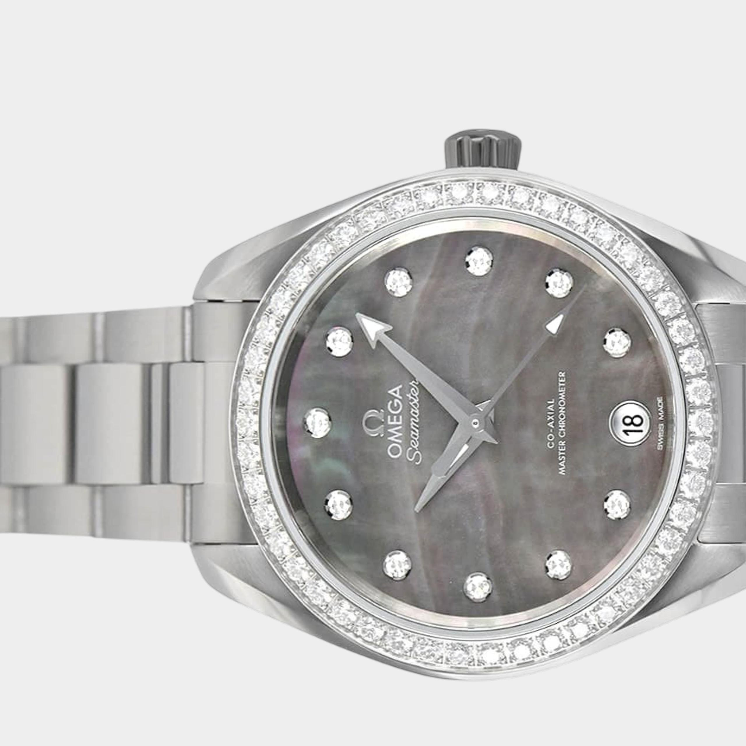 Omega Seamaster Aqua Terra 220.15.34.20.57.001 | 34 mm, Like new & unworn — Switzerland