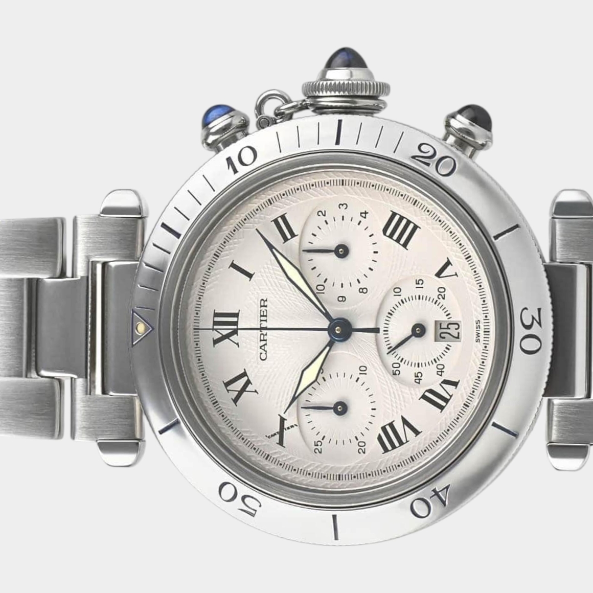 Buy Cartier Pasha W31018H3 | 38 mm, Used (Very good) — Switzerland