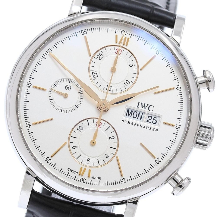 IWC SCHAFFHAUSEN IWC IWC SCHAFFHAUSEN IW391031 ポートフィノ デイデイト クロノグラフ 自動巻き メンズ_972822
