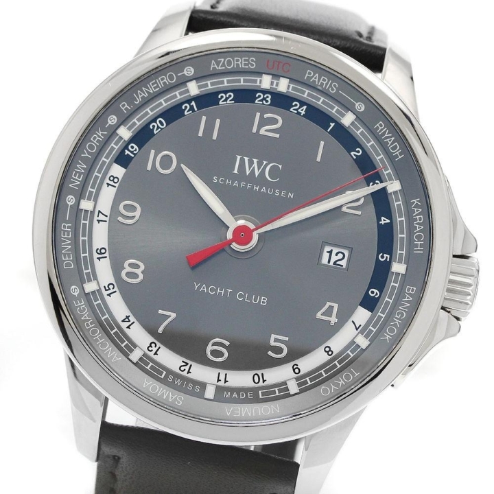 IWC SCHAFFHAUSEN IWC IWC SCHAFFHAUSEN IW326602 ポルトギーゼ ヨットクラブ ワールドタイマー 500本限定 自動巻き メンズ_958416