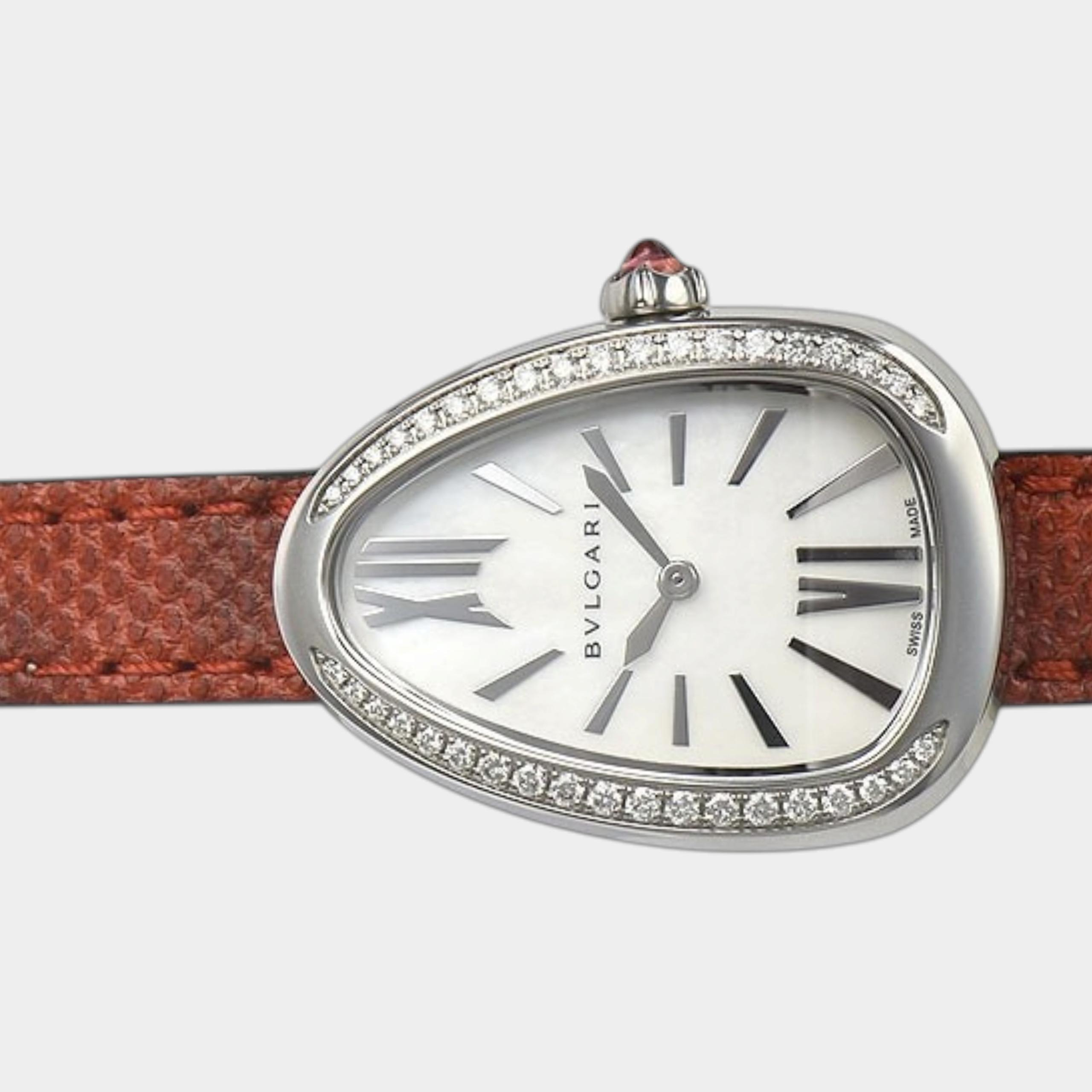 Bulgari Serpenti SP32WSDL | 32 x 23 mm, Like new & unworn Women's watch — Buy in Switzerland