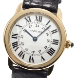 Cartier カルティエ CARTIER W6700355 ロンド ソロ SM K18YG クォーツ レディース_969018