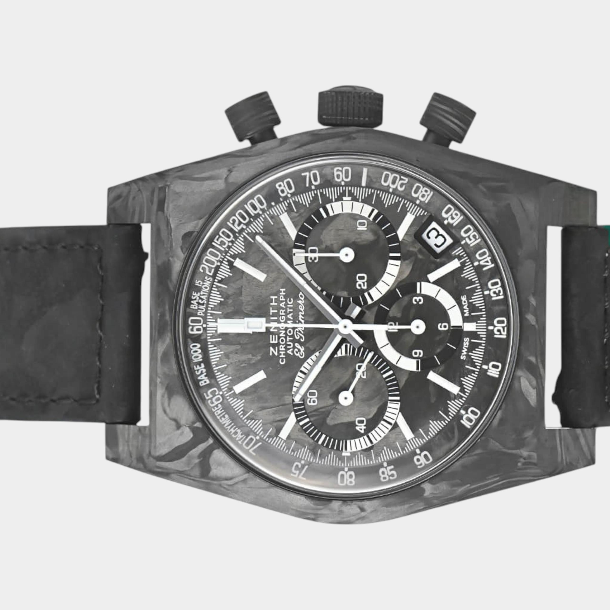 Zenith El Primero Chronomaster 10.A3818.400-2/21.R100 | 37 mm, Like new & unworn — Switzerland