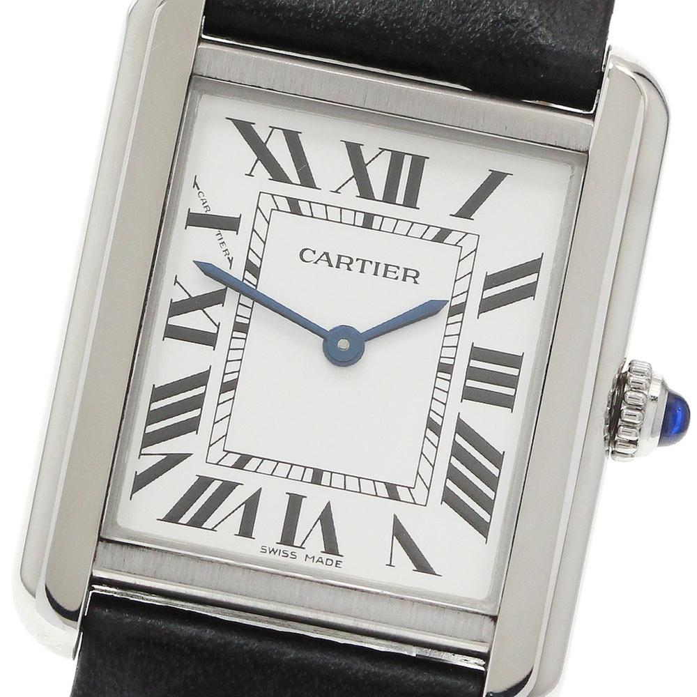 Cartier Tank Solo WSTA0030 | 24 mm, Used (Good) — Switzerland