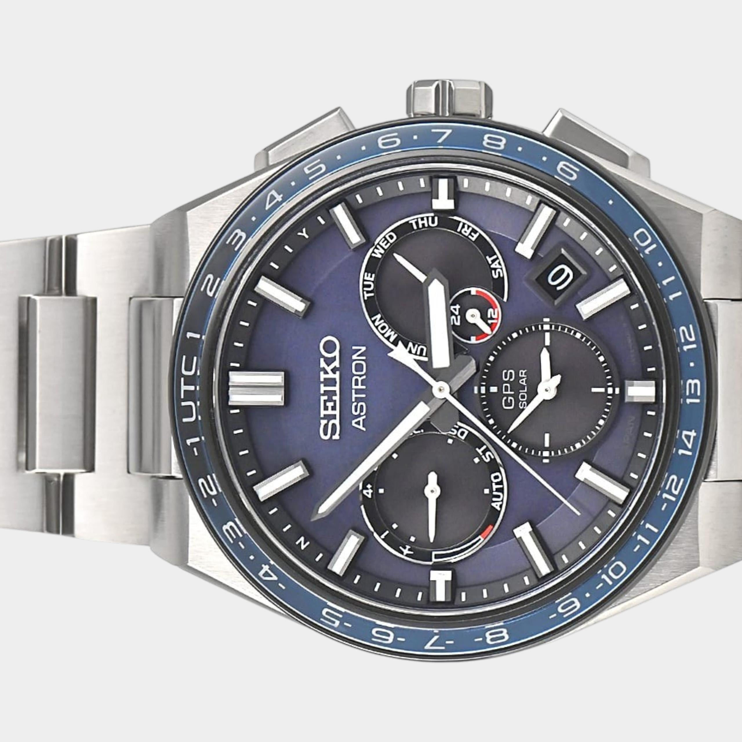 Seiko Astron GPS Solar SBXC109 | 42.7 mm, Used (Very good) — Switzerland