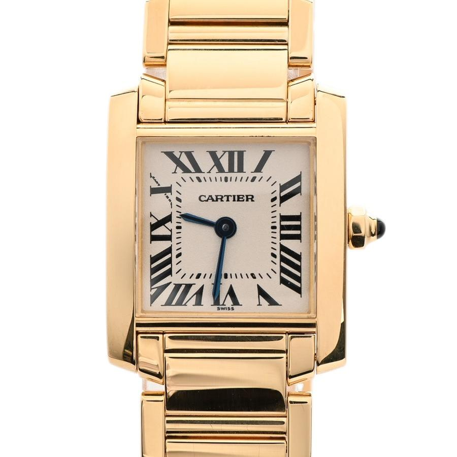 Cartier Tank Française W50002N2 | White Dial Used (Good) Women's watch Buy in Switzerland