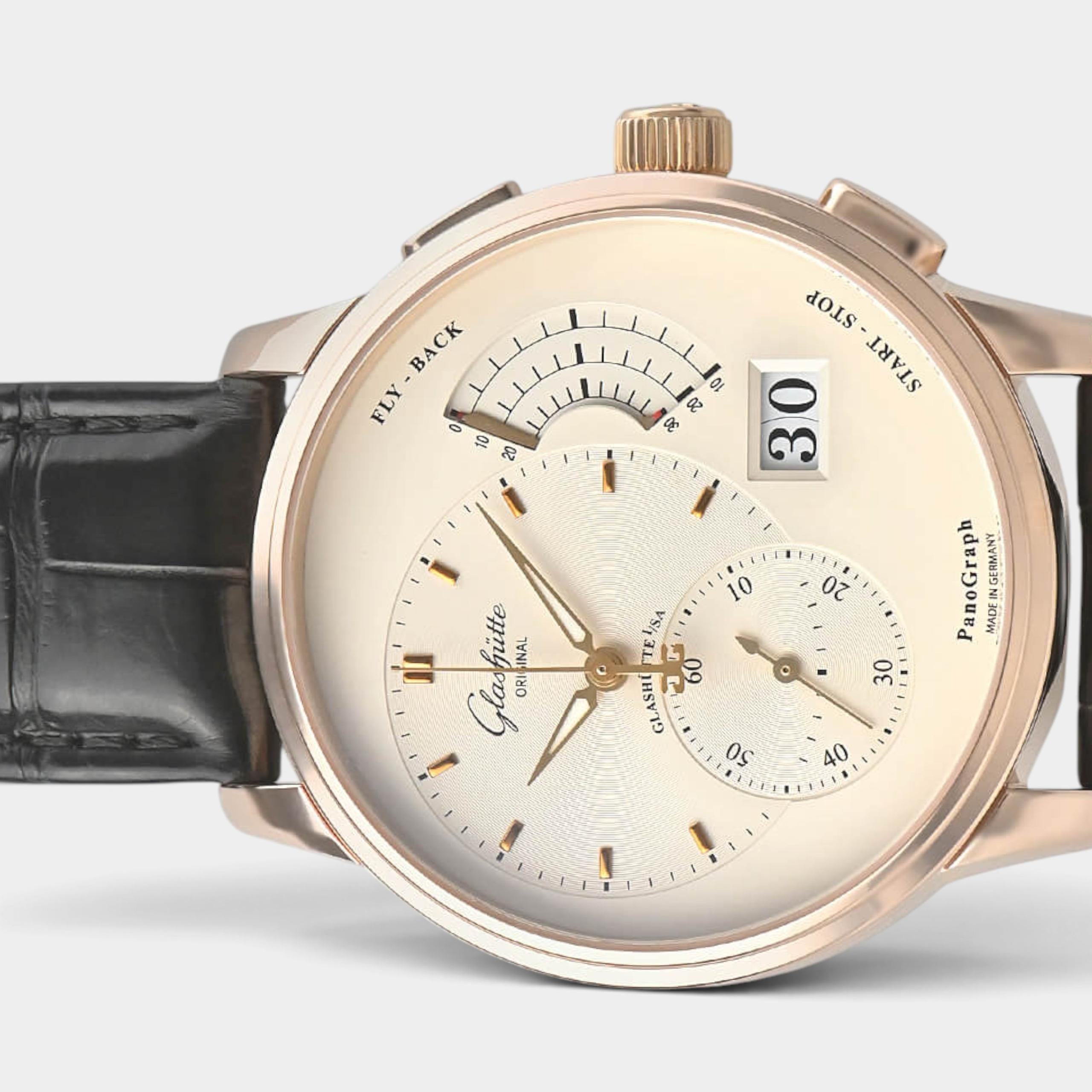 Glashütte Original PanoGraph 1-61-03-25-15-04 | 40 mm, Used (Very good) — Buy in Switzerland