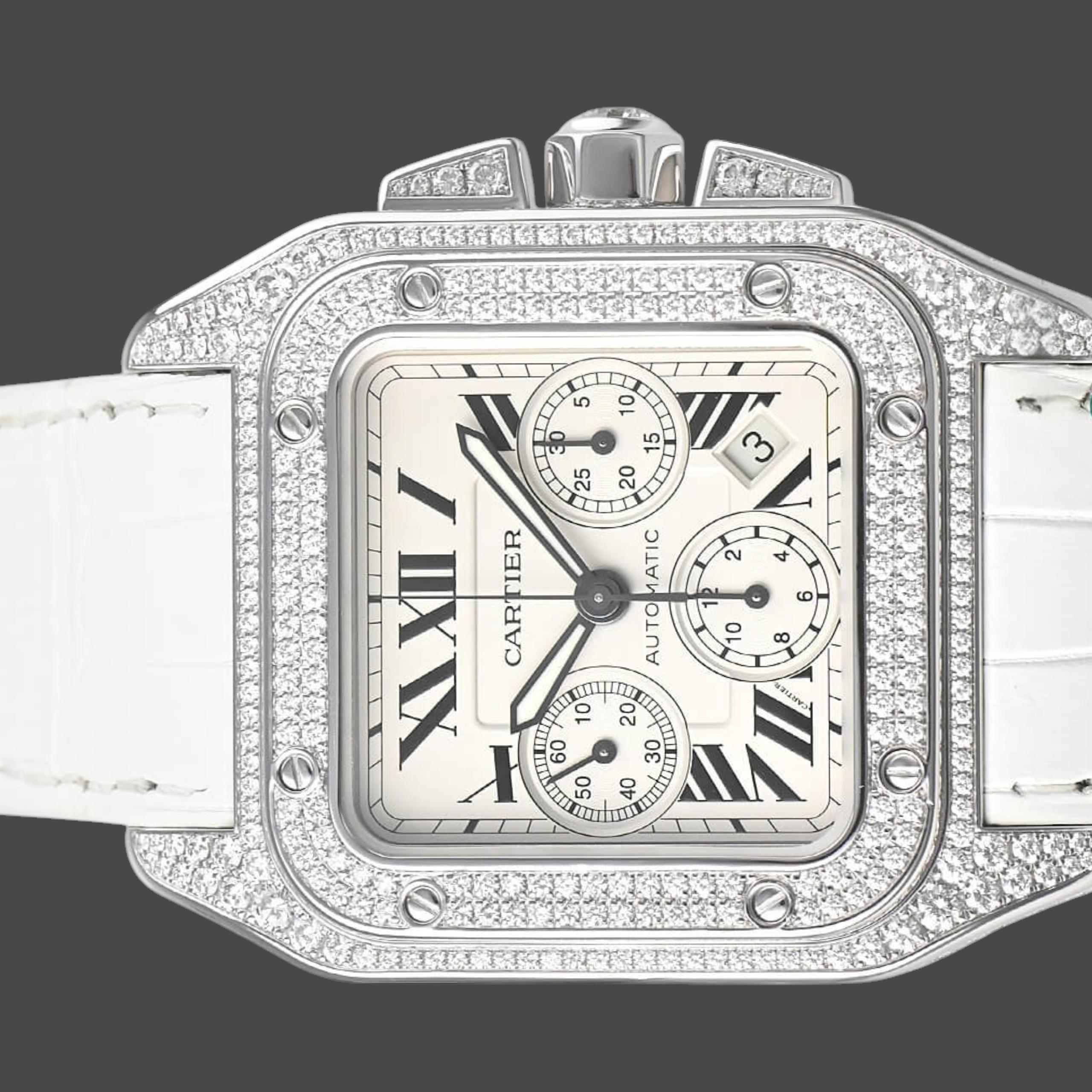 Cartier Santos 100 WM500651 | 55 x 41 mm, Used (Very good) — Switzerland