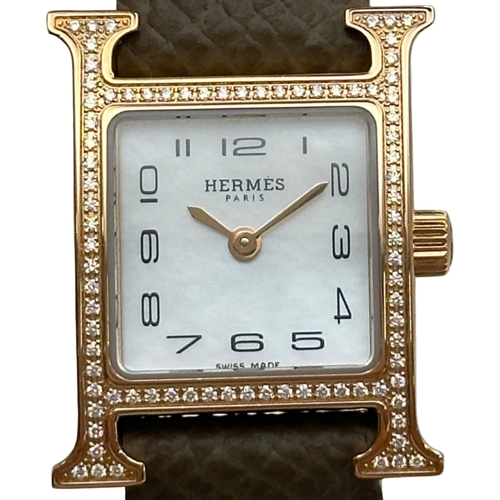 Hermès  HH1.173 | White Dial Used (Good) Women's watch Buy in Switzerland