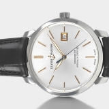 Ulysse Nardin Classico / Chronometer / Date / Silver / Stainless Steel / 8153-111