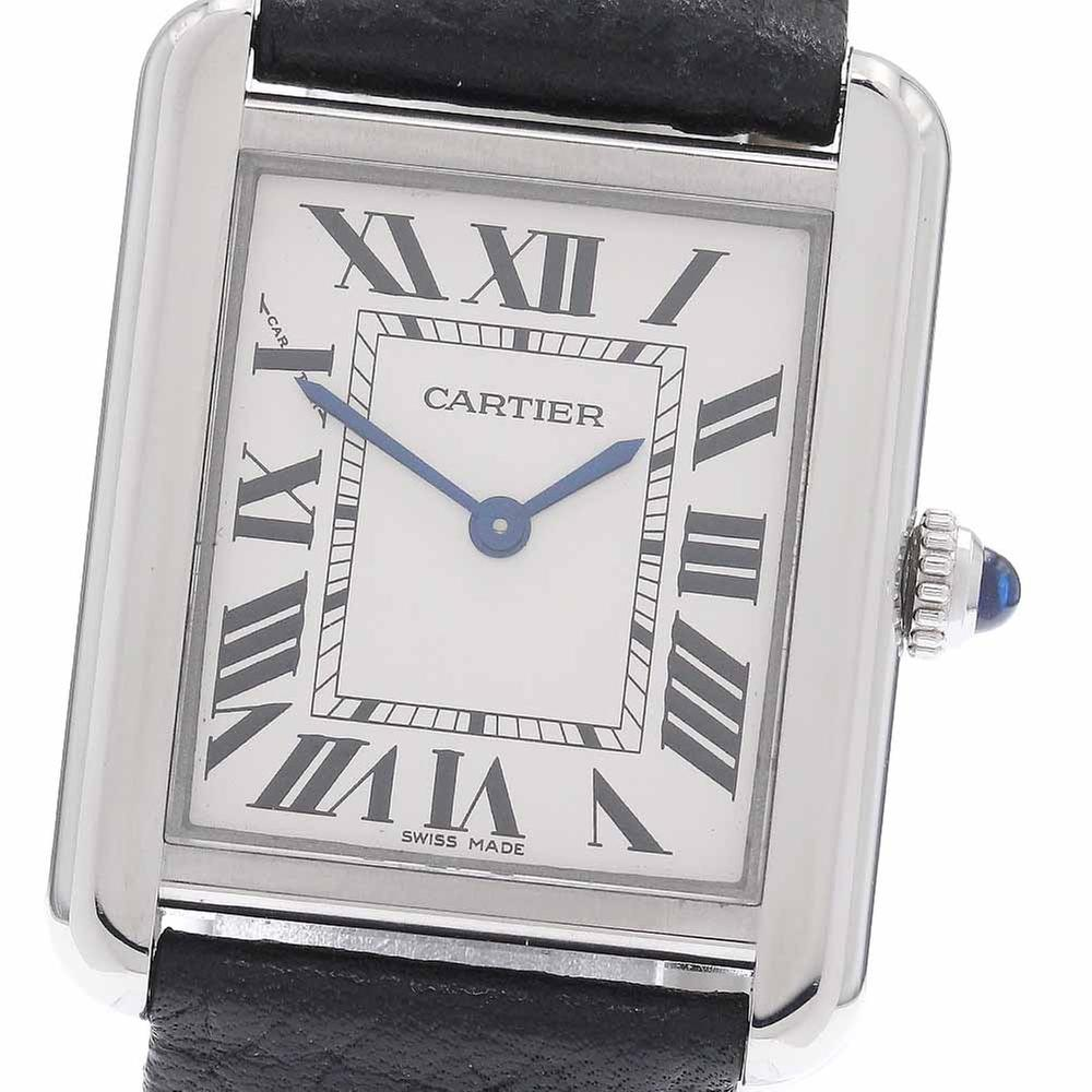 Cartier Tank Solo WSTA0030 | 24 mm, Used (Good) — Switzerland