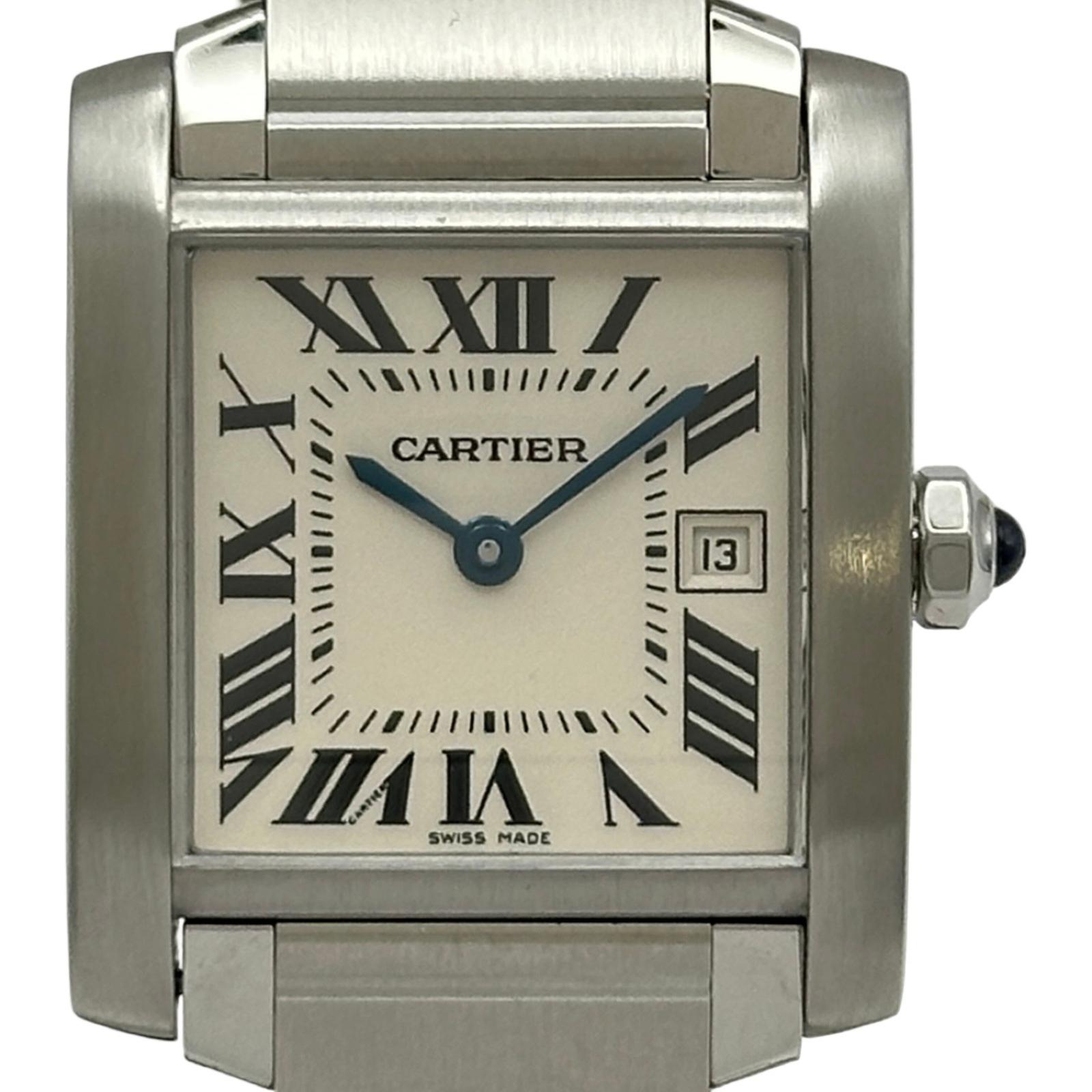 Cartier Tank Française W51011Q3 |  Dial Used (Good) Women's watch Buy in Switzerland