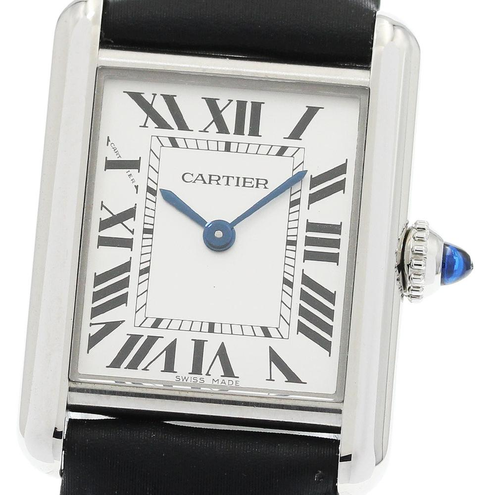 Cartier Tank WSTA0060 | 22 mm, Used (Good) — Switzerland