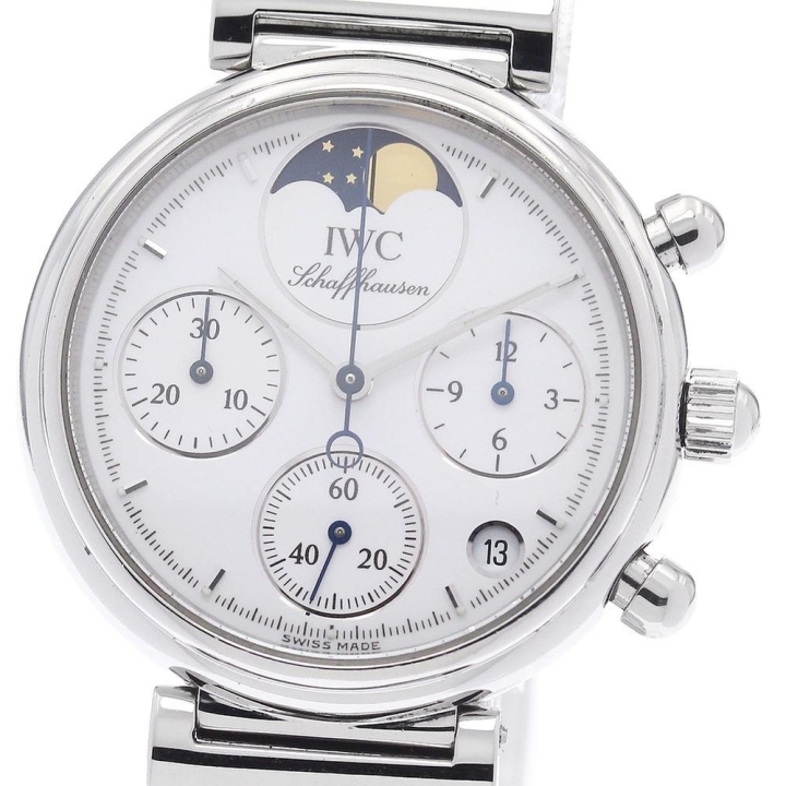 IWC SCHAFFHAUSEN IWC IWC SCHAFFHAUSEN IW373606 ダヴィンチ クロノグラフ デイト クォーツ レディース_935673
