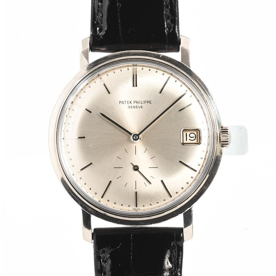 Patek Philippe Calatrava 3445G | Silver Dial Used (Fair) Men's watch/Unisex Buy in Switzerland