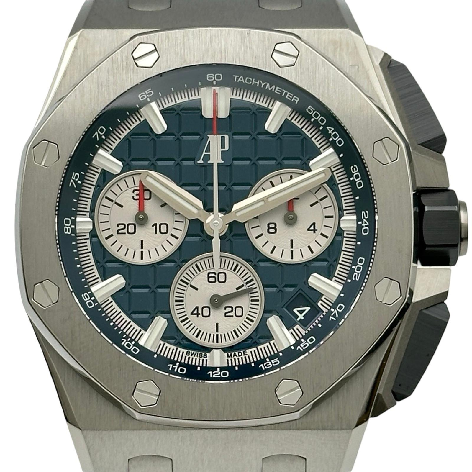 Audemars Piguet Royal Oak Offshore 26420TI.OO.A027CA.01 | Blue Dial Used (Good) Men's watch/Unisex Buy in Switzerland