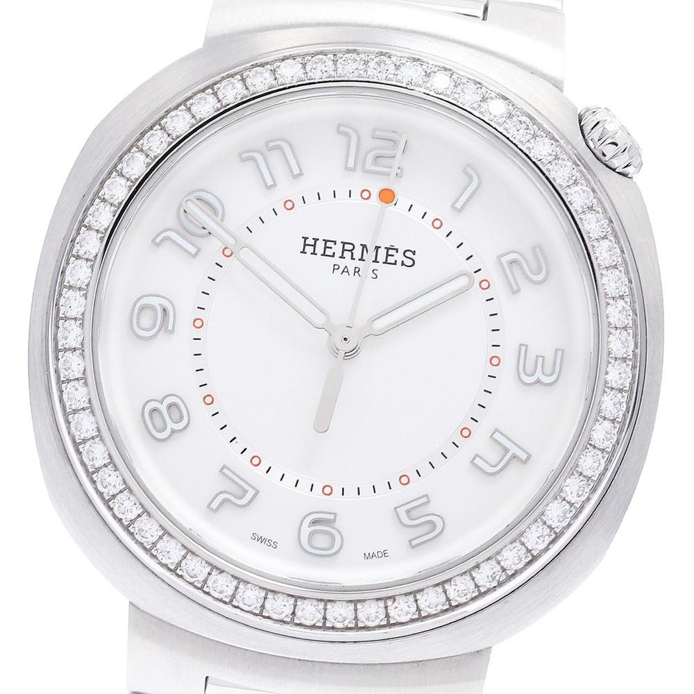 HERMES エルメス HERMES SD1.530 エルメス カット GM ダイヤベゼル 自動巻き レディース_968672