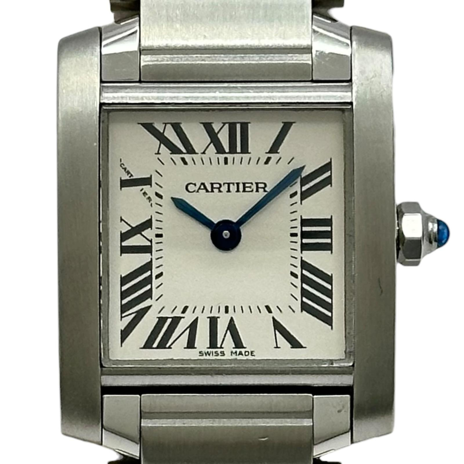Cartier Tank Française W51008Q3 |  Dial Used (Very good) Women's watch Buy in Switzerland