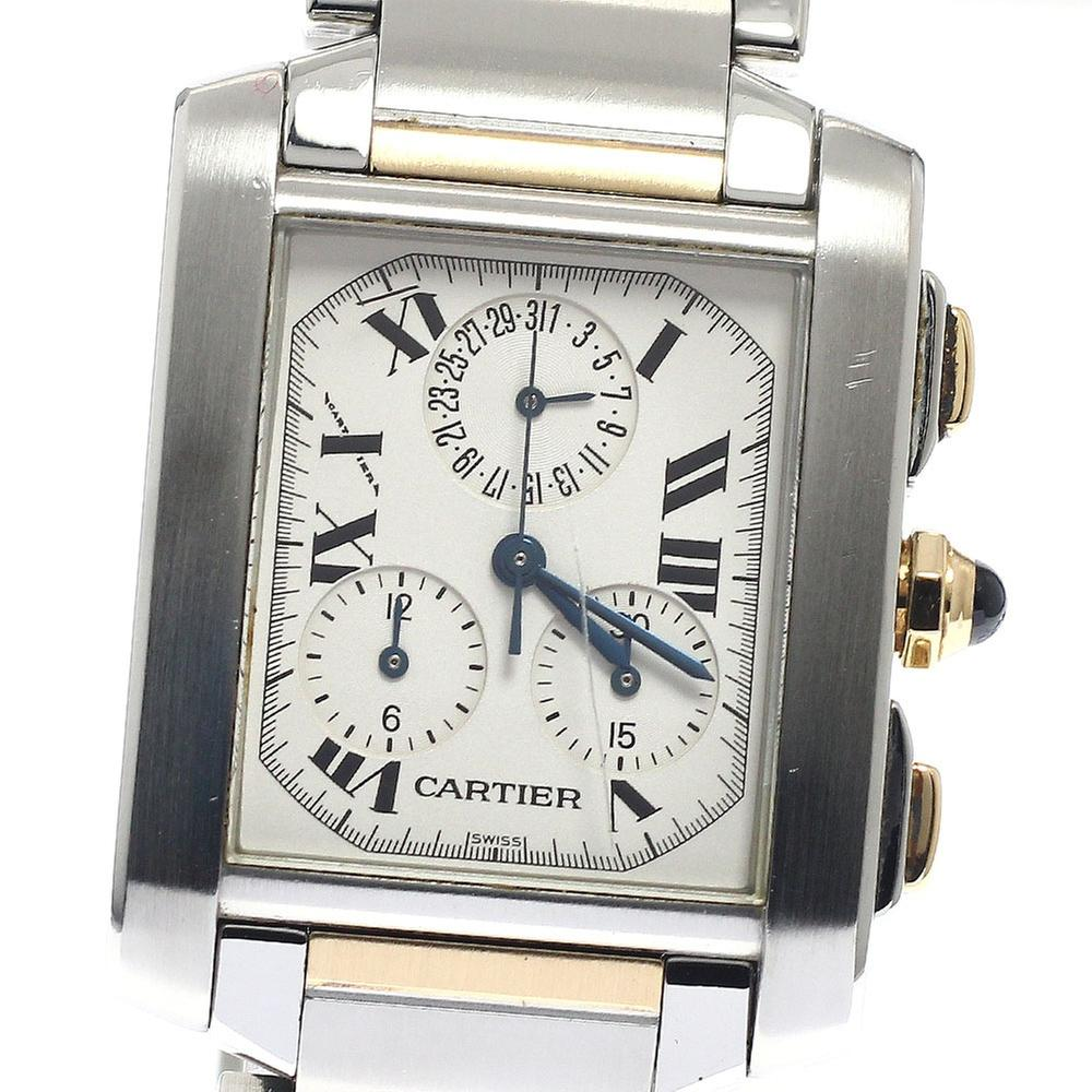 Cartier Tank Française W51004Q4 | 28 mm, Used (Fair) — Switzerland