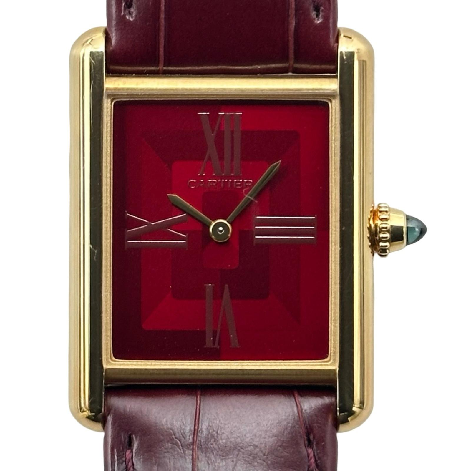 Cartier Tank Louis Cartier WGTA0093 |  Dial Used (Very good) Men's watch/Unisex Buy in Switzerland