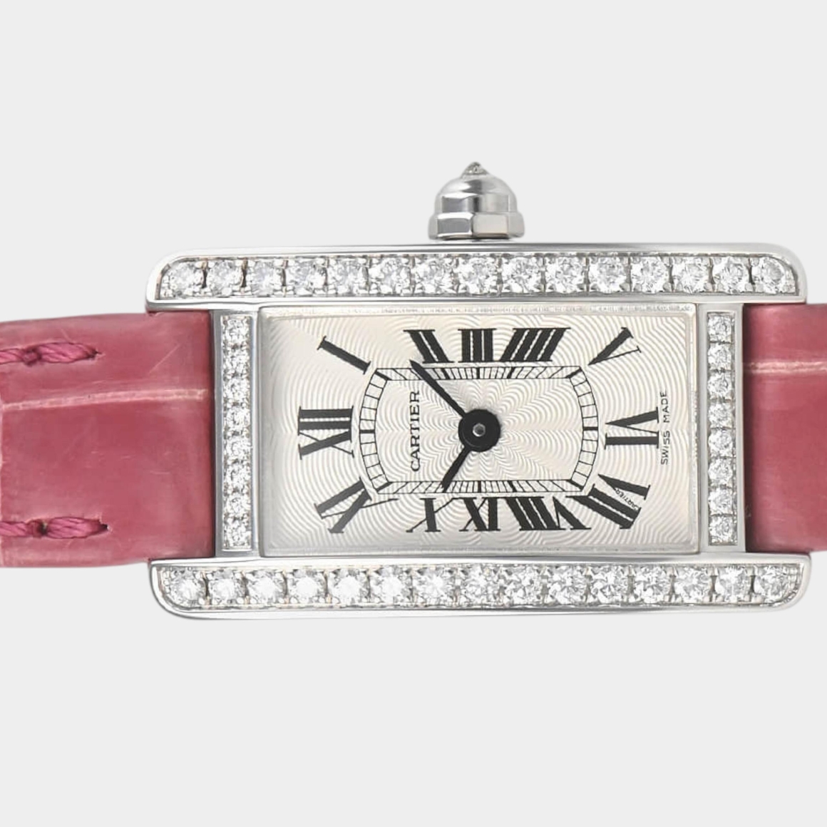 Buy Cartier Tank Américaine WB710015 | 27 x 15.2 mm, Used (Very good) — Switzerland