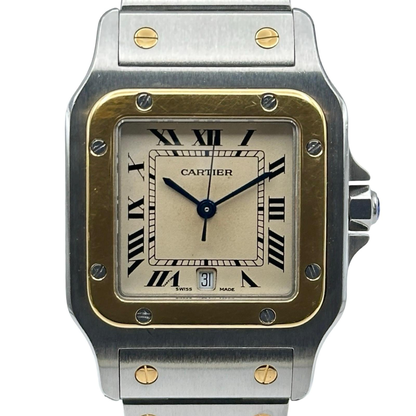 Cartier Santos Galbée W20011C4