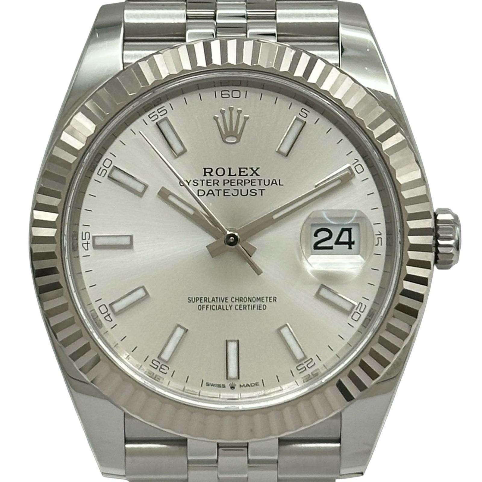 Rolex Datejust 126334 | Silver Dial Used (Good) Men's watch/Unisex Buy in Switzerland